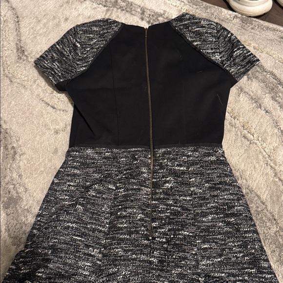 J. Crew Black and Gray Textured Dress - Picture 4 of 4